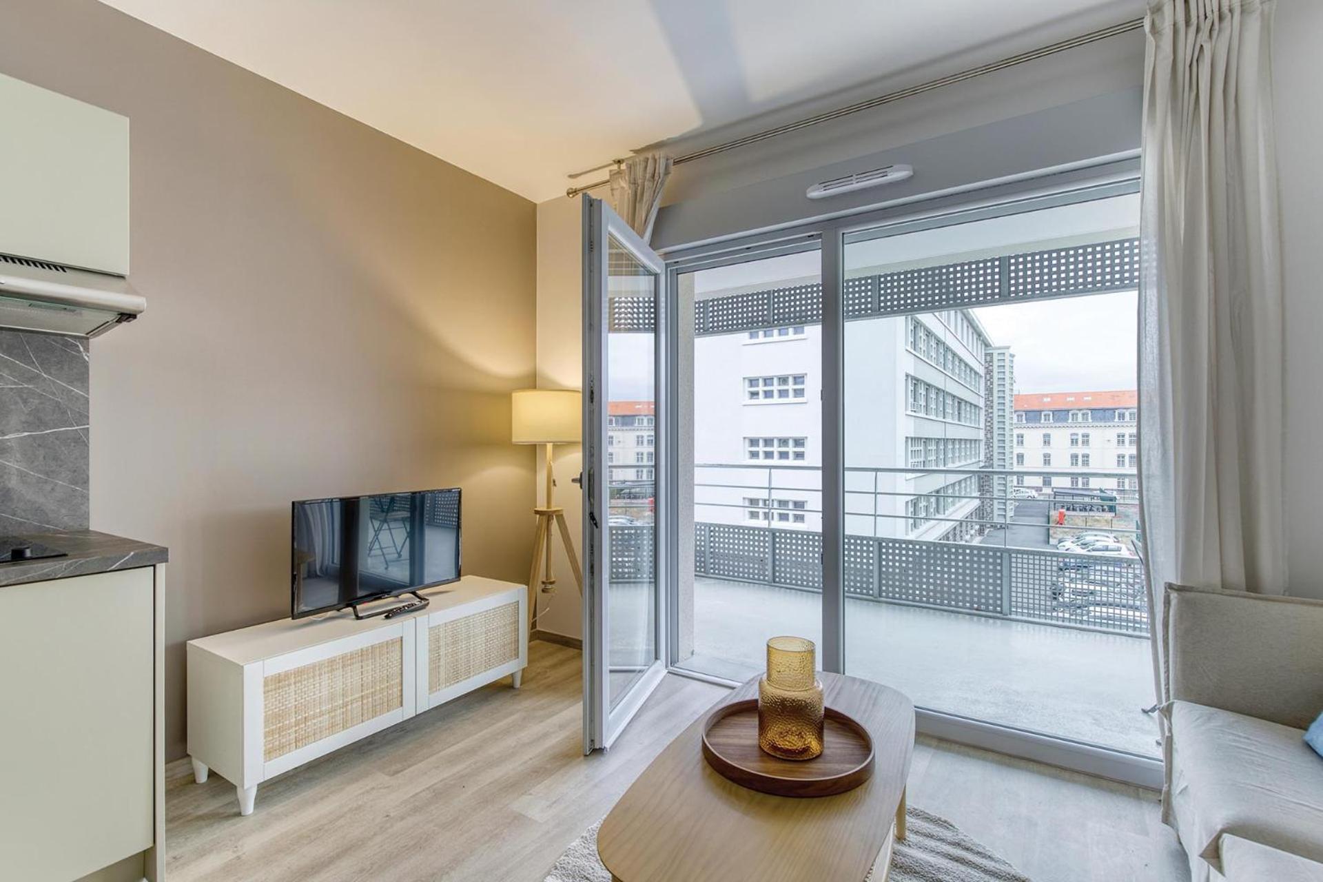 Ovelia Clermont-Ferrand - Le Puy Des Olivines Apartment Luaran gambar